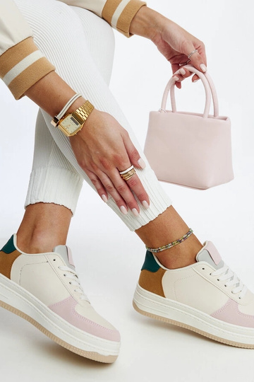 Zapatillas de plataforma Cvita en tonos pastel