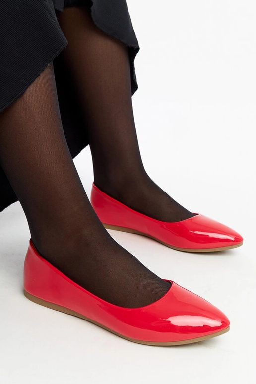 Bailarinas Brankica de charol rojo Bailarinas Brankica de charol rojo