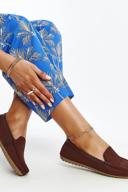 Mocasines de tejido Fiammetta en...