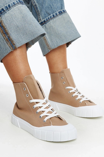Zapatillas altas marrones Vinka 2