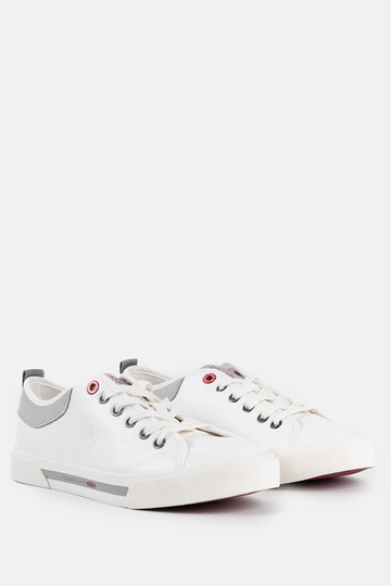 Zapatillas CROSS JEANS hombre blancas y grises 2