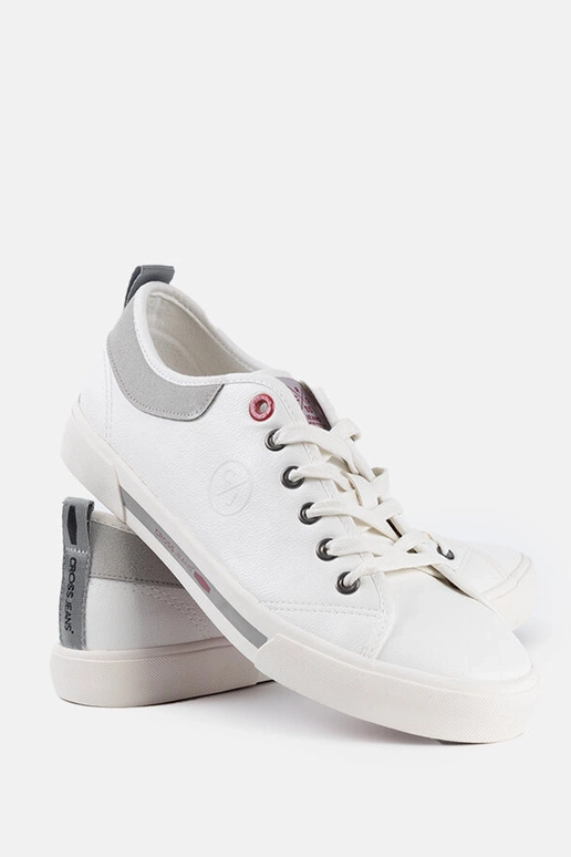 Zapatillas CROSS JEANS hombre blancas...