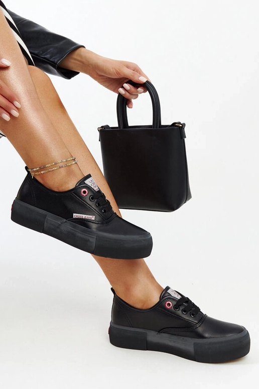 Zapatillas negras mujer CROSS JEANS