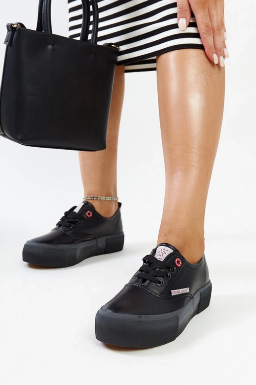 Zapatillas negras mujer CROSS JEANS