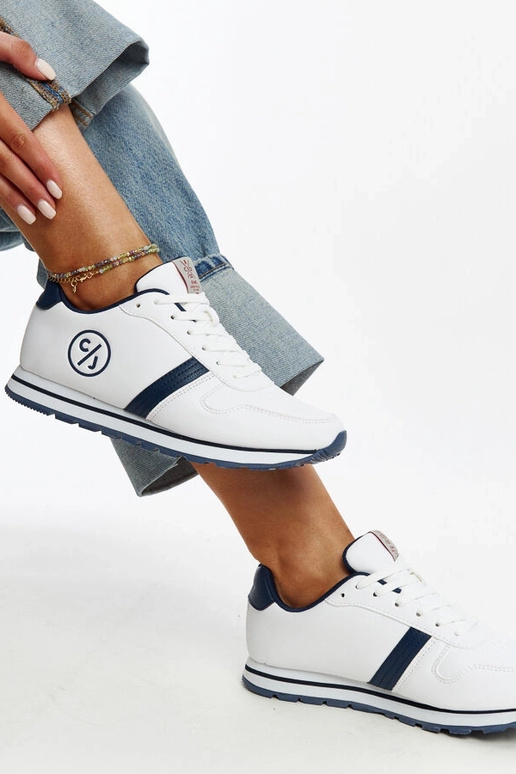 Zapatillas CROSS JEANS mujer blancas...