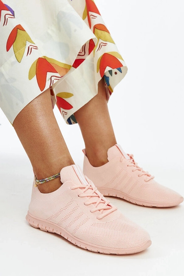 Zapatillas deportivas rosas... 2