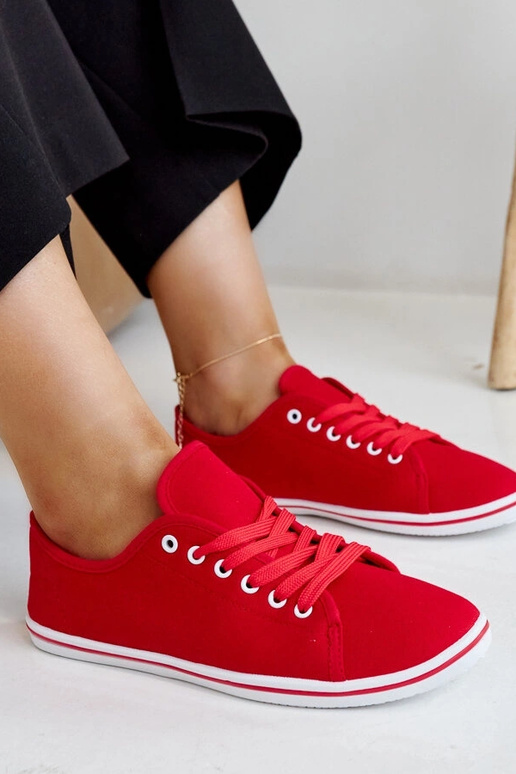 Zapatillas clásicas rojas Ramira