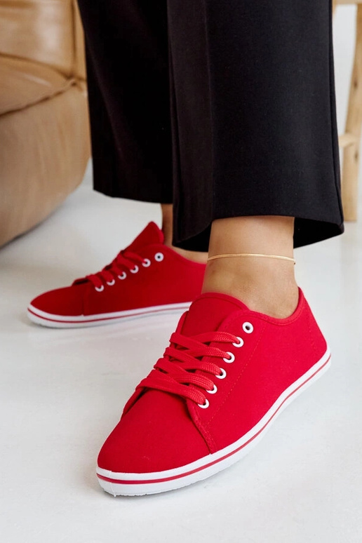 Zapatillas clásicas rojas Ramira