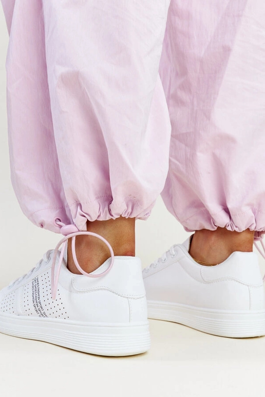 Zapatillas blancas piel ecologica...