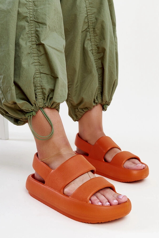 Sandalias naranjas Attiana