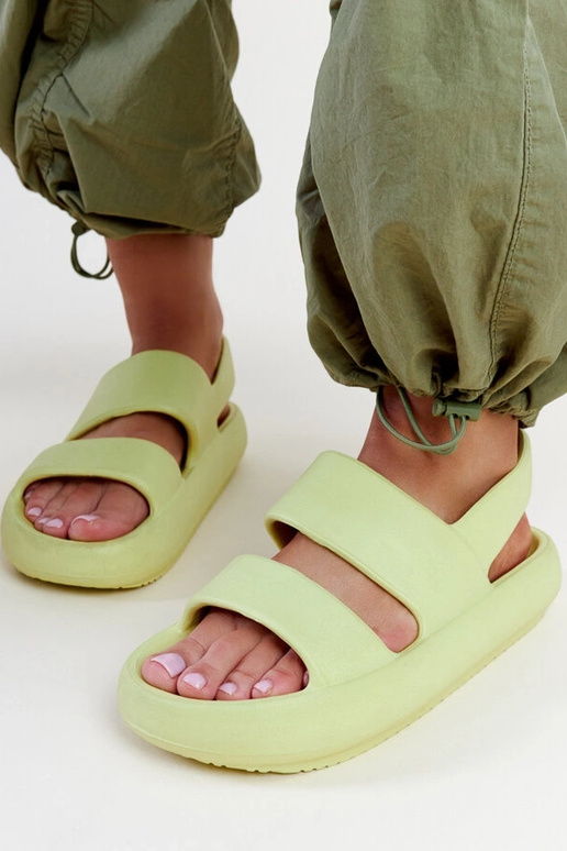 Sandalias verdes Attiana