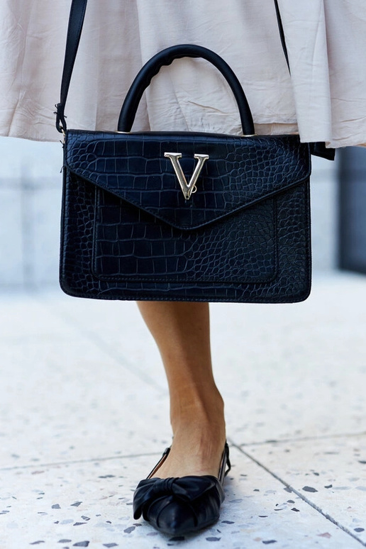 Bolso de hombro Barsa con estampado...