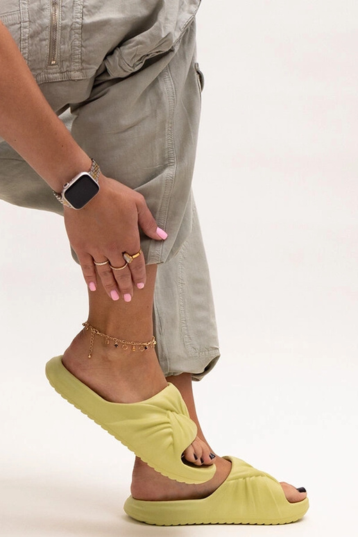 Chanclas de espuma Cunta verde