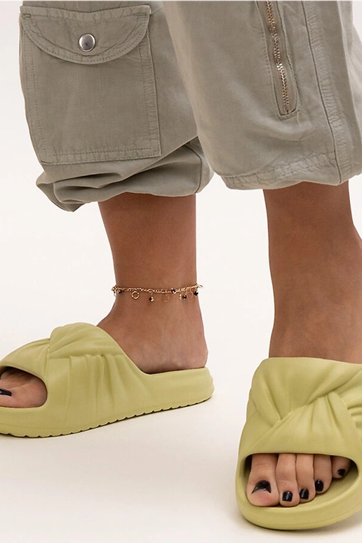 Chanclas de espuma Cunta verde