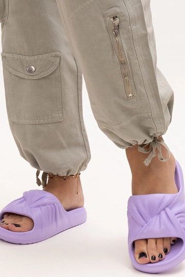 Chanclas de espuma Cunta color morado