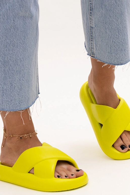 Chanclas Manua de espuma verde