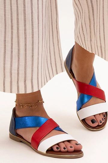 Sandalias de tacón cerrado de colores de Massawa 2