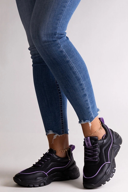 Zapatillas negras Big Star JJ274786