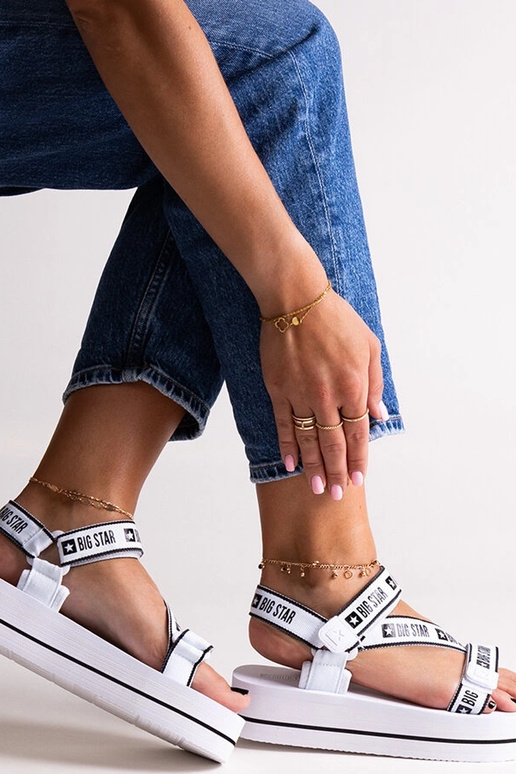 Sandalias de plataforma blancas Big...