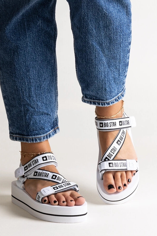 Sandalias de plataforma blancas Big...