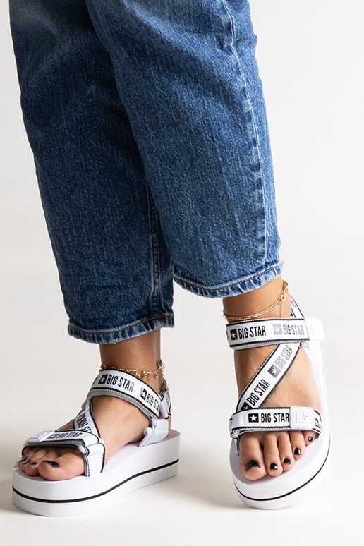 Sandalias de plataforma blancas Big...