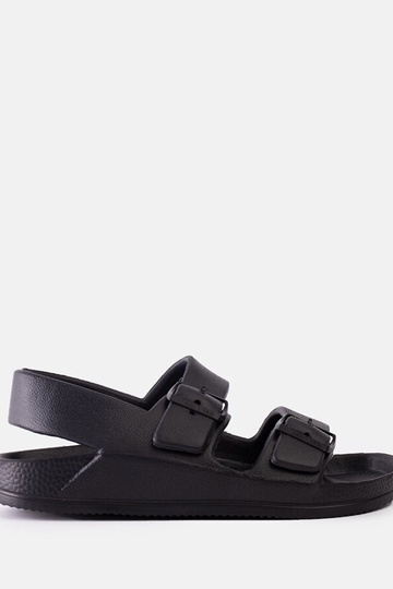 Sandalias negras para niños...