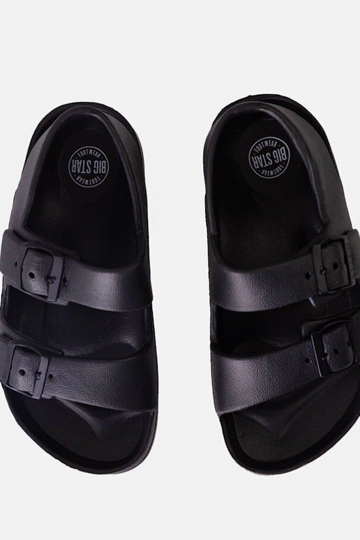 Sandalias negras para niños Big Star...