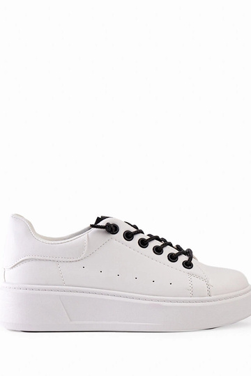 Zapatillas blancas con espectacular decoración Asmait