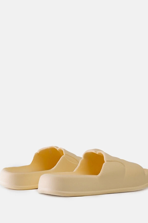 Zapatillas de espuma beige Lete