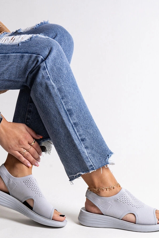 Sandalias de plataforma grises Rawia