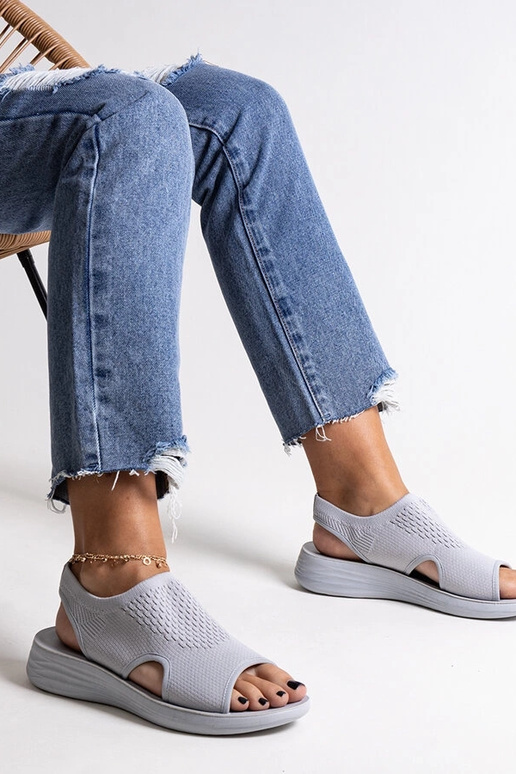 Sandalias de plataforma grises Rawia