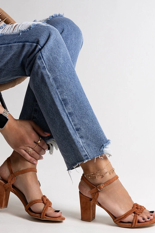 Sandalias de tacón de bloque Shama de...