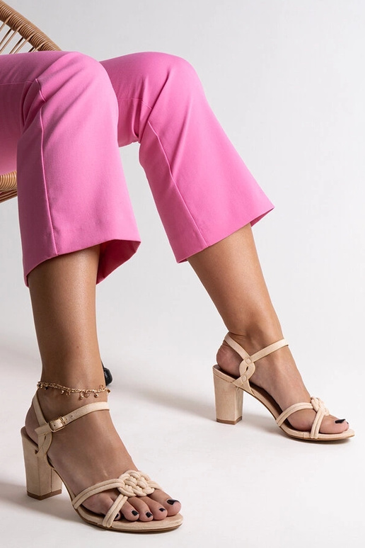 Sandalias de tacón alto Shama color...