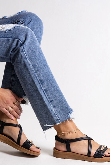 Sandalias negras con...