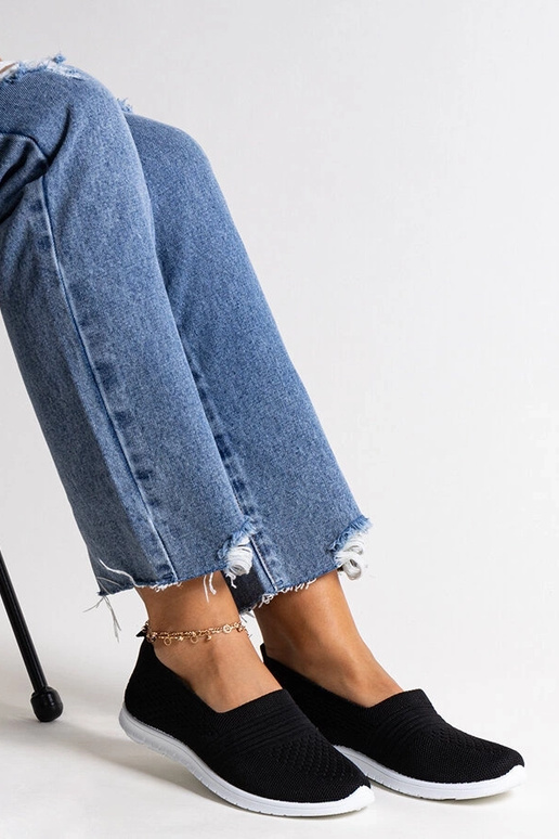 Zapatillas sin cordones Shalha negras