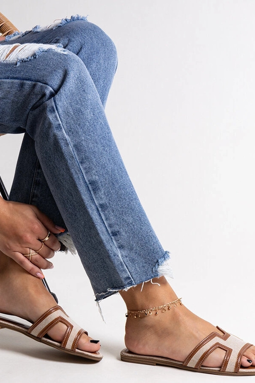 Chanclas clásicas Baya Brown