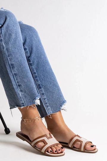 Chanclas clásicas Baya Brown 2