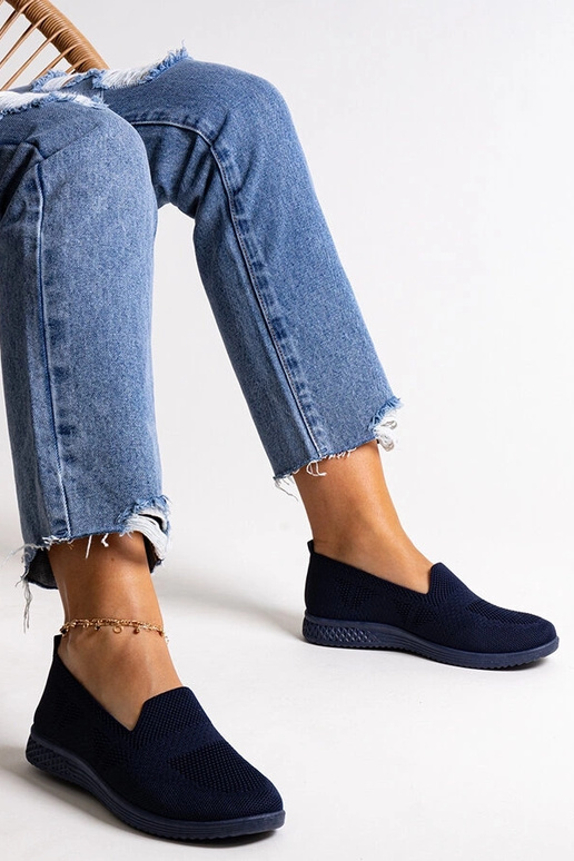 Zapatillas sin cordones Abadly Navy