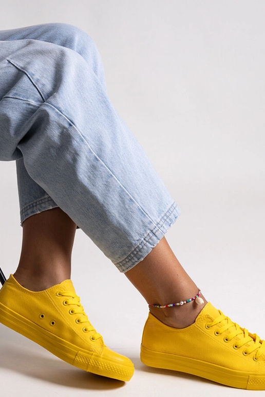 Zapatillas clásicas amarillas Nudar