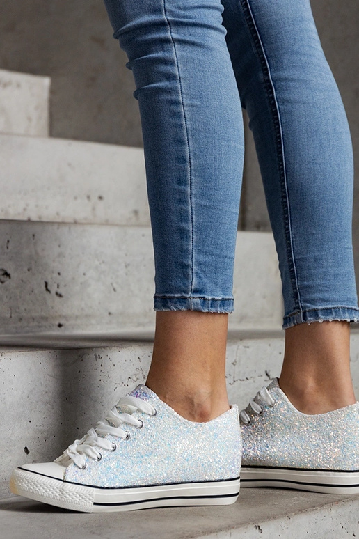 Zapatillas altas verdes brillantes Jadwa