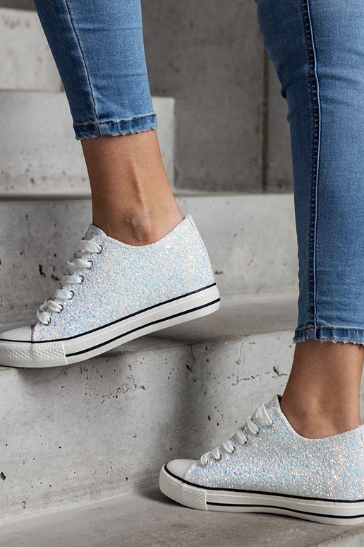 Zapatillas altas verdes brillantes Jadwa