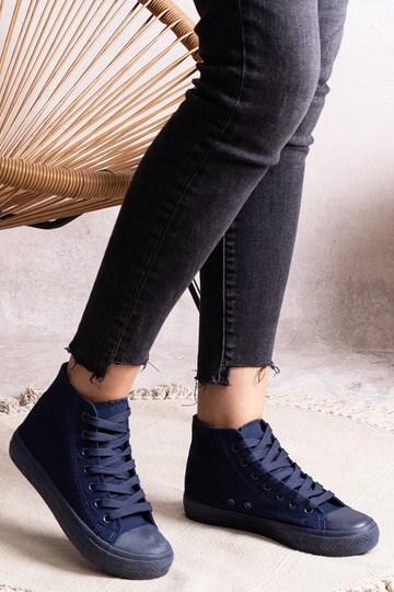 Zapatillas altas Rafife azul marino