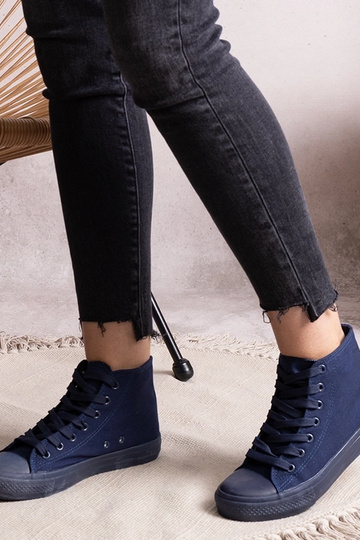Zapatillas altas Rafife azul marino 2