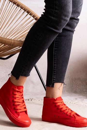 Zapatillas altas rojas Rafife 2