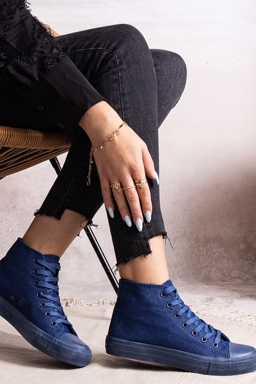 Zapatillas altas de mezclilla Rafife