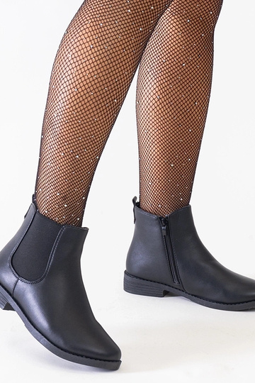 Botas negras clásicas de...