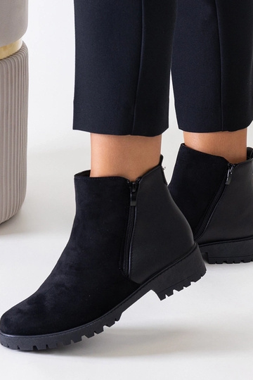 Botas de plataforma de ante sintético negras Kirla 2