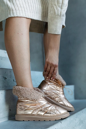 Botas de nieve con puños y...