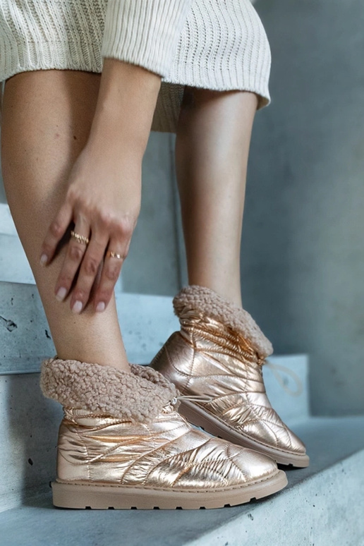 Botas de nieve con puños y...