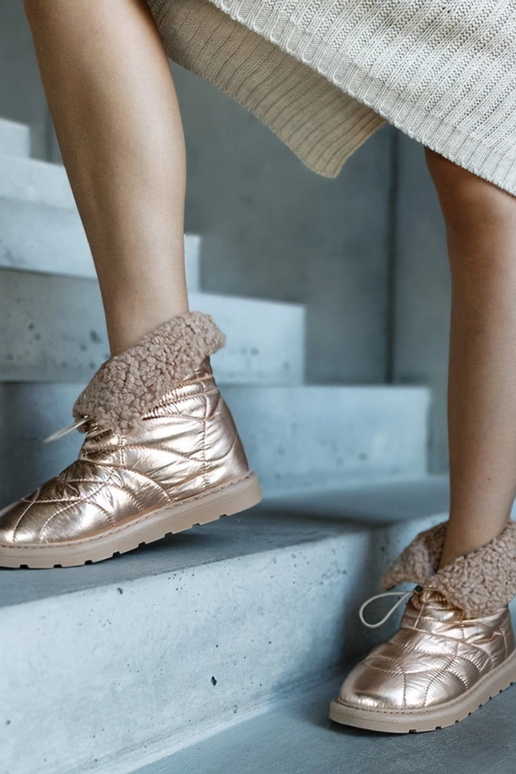 Botas de nieve con puños y...